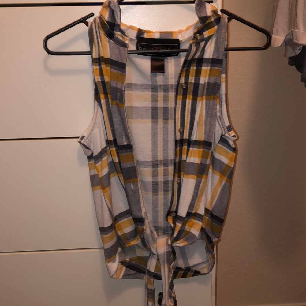 Button up/tied Tank